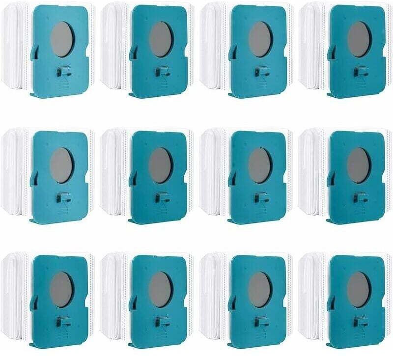 12 Stück Clean Station Staubbeutel für Samsung Bespoke Jet VCA-ADB95,VS20A95923W, Staubsauger-Ersatzbeutel, Staubsaugerb...