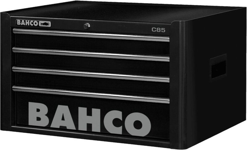 Bahco Classic Werkstattwagen-Aufsatz 26 mit 4 Schubladen, schwarz