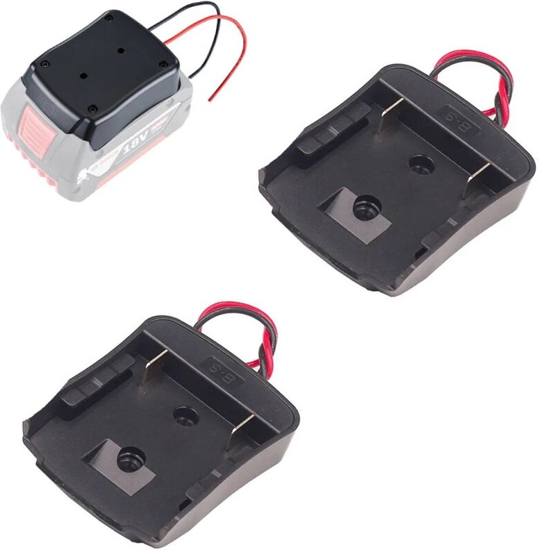 Akku-Adapter für Bosch-Elektrowerkzeuge, 18-V-Li-Ionen-Akku-Anschluss, 14 AWG/1 Artikel