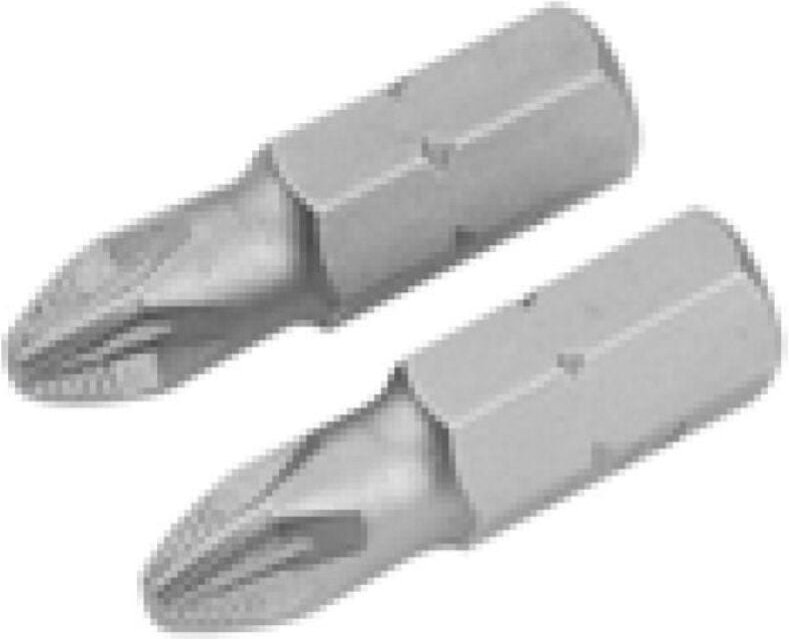 Satz 2stk S2 Pozidriv Einsatze Pz2x25mm Tolsen