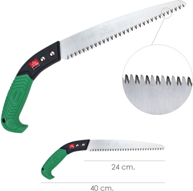 Gerade Handsäge Samurai 240 mm.