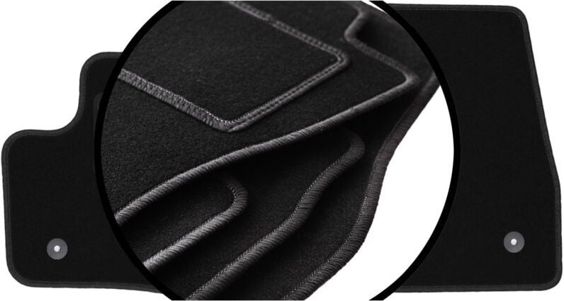 Komplettset Veloursmatten für: Ford Transit Connect FL Kastenwagen (2017-)