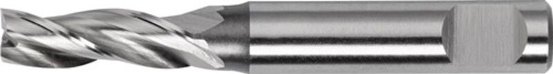 Minibohrnutenfräser D.2,5mm HSS-Co8 3 Schneiden lang
