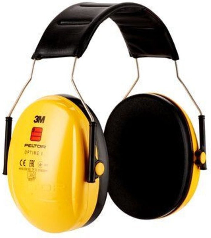 3M - Peltor Optime i Kapselgehörschützer H510A, leichter Gehörschutz mit weichen Ohrpolstern, Schutz gegen Lärmpegel of ...