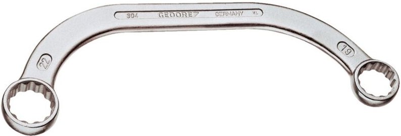 Starterblockschlüssel 304 13 x 15 mm Länge 185 mm CV-Stahl verchromt