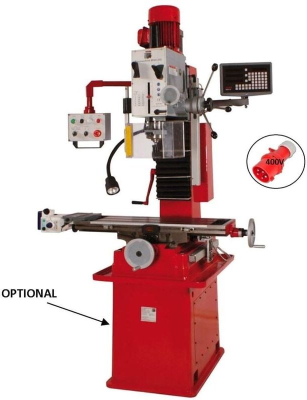 Holzmann - bohrmaschine fräsmaschine metallbearbeitung BF50DIG 400V