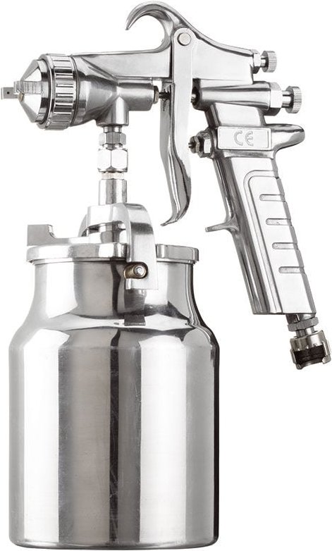 Druckluft Spritzpistole Lackierspistole 1 Lt Düsen 1,8 Mm Fervi A162ds