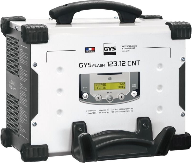 Elmag - Automatisches Ladegerät 12 v., gysflash 123.12 cnt fv (025677)