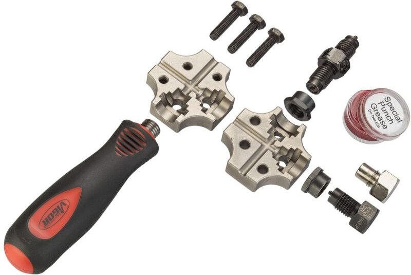 Bördelgerät für ∅ 4,75 mm, Anzahl Werkzeuge: 6 - Vigor