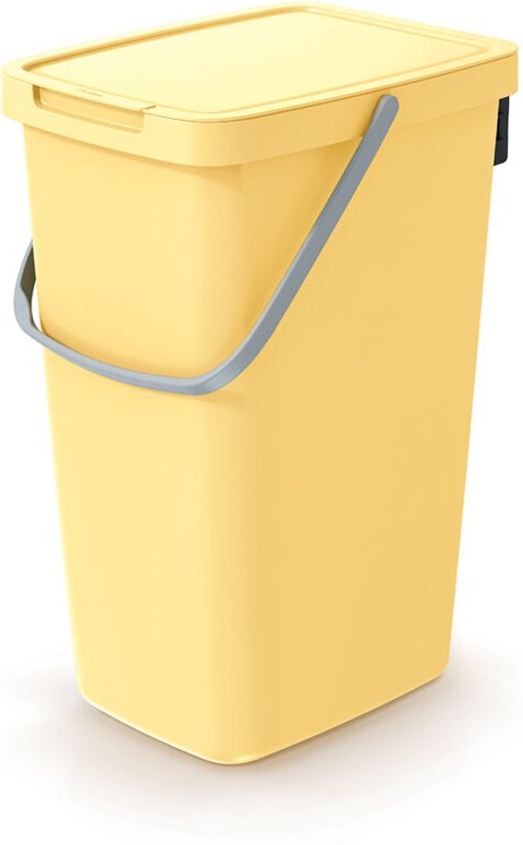 Thumbnail - 20L SYSTEMA Q COLLECT Abfalleimer Hellgelb