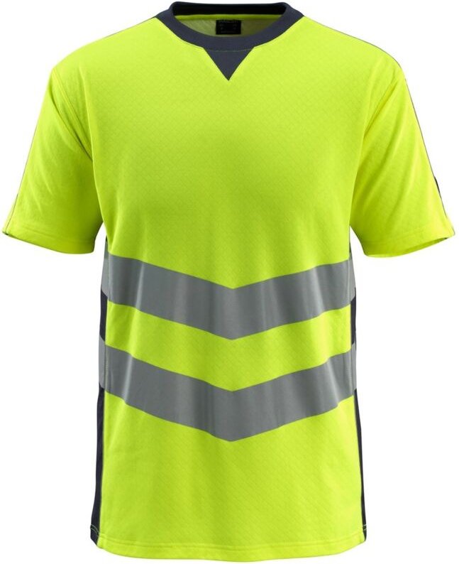 Mascot Warnschutz T-Shirt SANDWELL SAFE SUPREME 50127 Gr. 5XL warngelb/schwarzblau