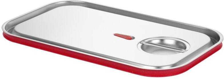 Gastronorm-Deckel mit Silikonrand, Kitchen Line, gn 1/4, 265x162mm - Hendi