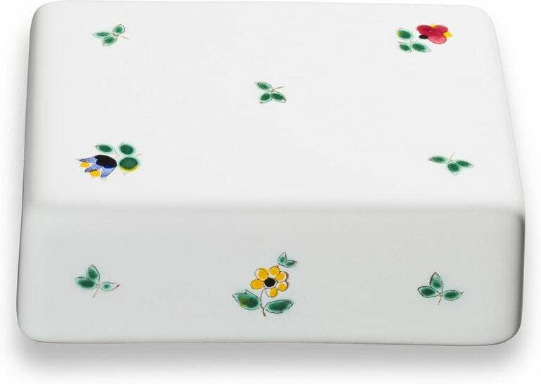 Gmundner Keramik - Streublumen, Oberteil Butterdose