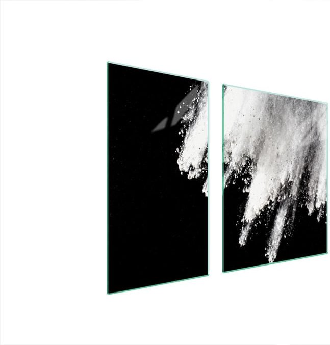 GLASSCHUTZPLATTE FÜR HERD 90x52 EXPLOSION