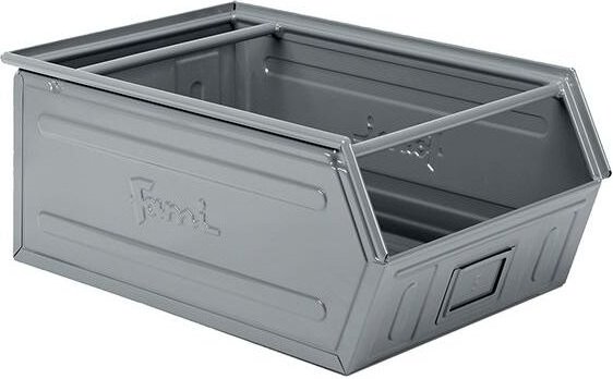 Stahlbehälter mm B=450 T=700 H=300 Gr.5 Grau Ral7000