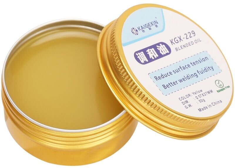 Lötflussmittel, umweltfreundliche Kolophonium-Lötflussmittelpaste zum elektronischen Löten von Handy-Reparaturchips