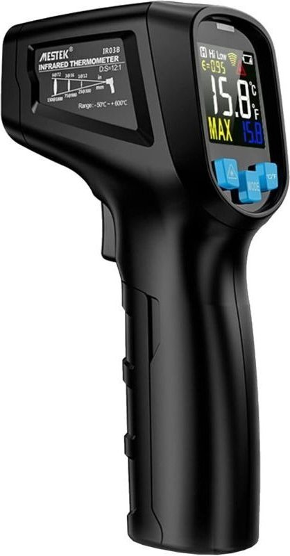 KZQ - Infrarot-Thermometer -50 600 ℃ Tragbares berührungsloses digitales LCD-Industrie-Infrarot-Thermometer IR-Temperatu...