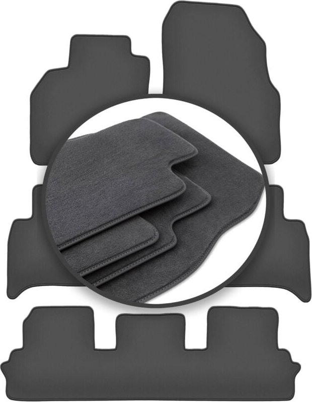 Premium-Fußmatten für: Renault Grand Scenic III 7-Sitzer (2009-2015)