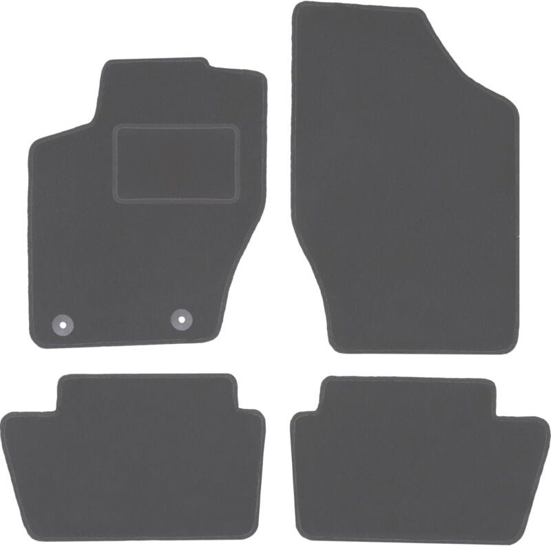 Graphit-Fußmatten für: Citroen C4 II Schrägheck, Kombi (2010-2018)