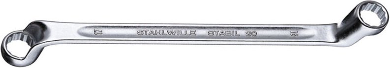 Thumbnail - Doppelringschlüssel stabil SW.27 x 32mm L.360mm - Stahlwille