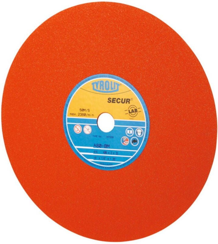 TYROLIT SECUR LAB Labor-Trennschleifscheibe DxTxH (mm), 300x2x32, Typ: 60
