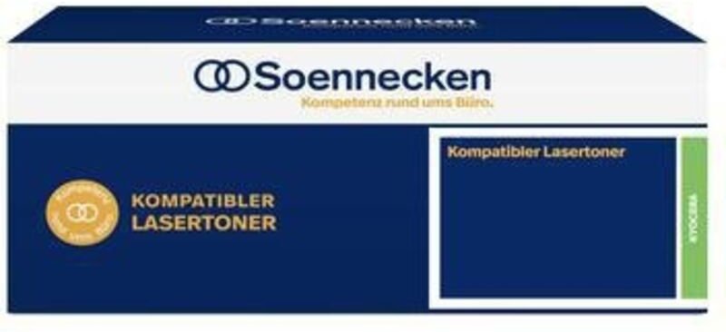 Soennecken - Toner kein Originalzubehör Kompatibel mit: kyocera TK-5270Y 84280 ca. 6.000 Seiten gelb