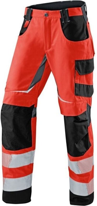Thumbnail - Kübler Sommerhose reflectiq psa 2 warnrot/schwarz Gr. 27