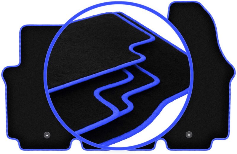 CARLUX-BLUE Automatten für: Opel Vivaro Transporter (2001-2014)