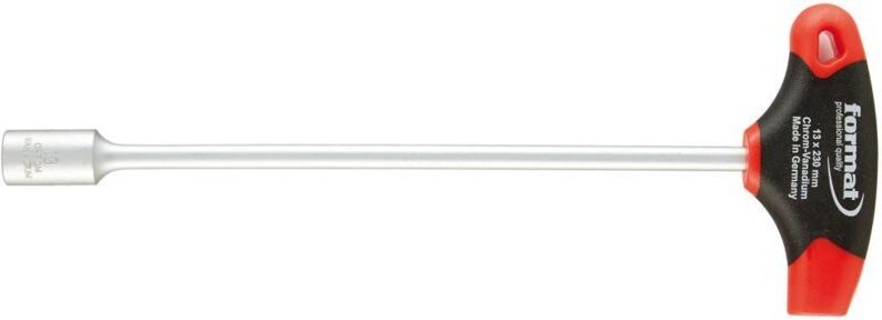 6kt.-Steckschlüssel mit Quergriff 6x230mm - Format