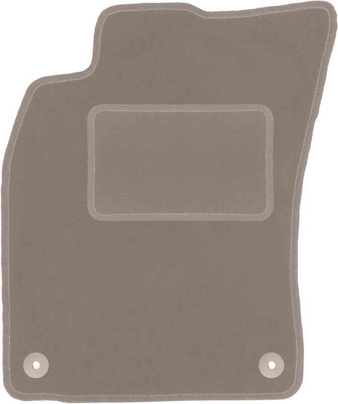 Beige Fahrermatte für: Audi A6 C6 FL Limousine, Kombi, Avant (2006-2011)