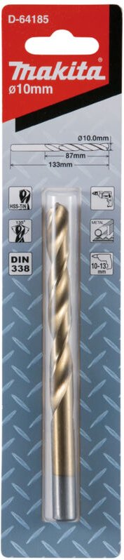 Thumbnail - MAKITA D-64185 HSS-TIN Metallbohrer 100x133mm