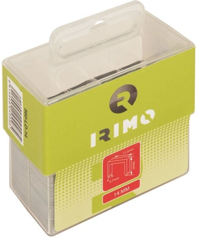 Mehrzweck-Heftklammern, 14 mm, 1000 Einheiten. 560-LD-14 Irimo