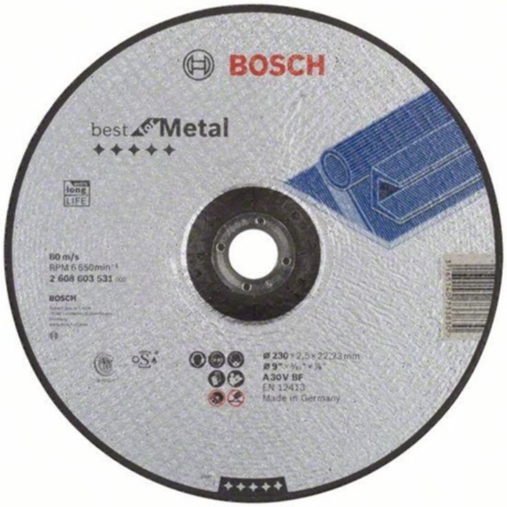 Bosch - Beste Trennscheibe aus Metall a 30 v bf 230 25 2608603531
