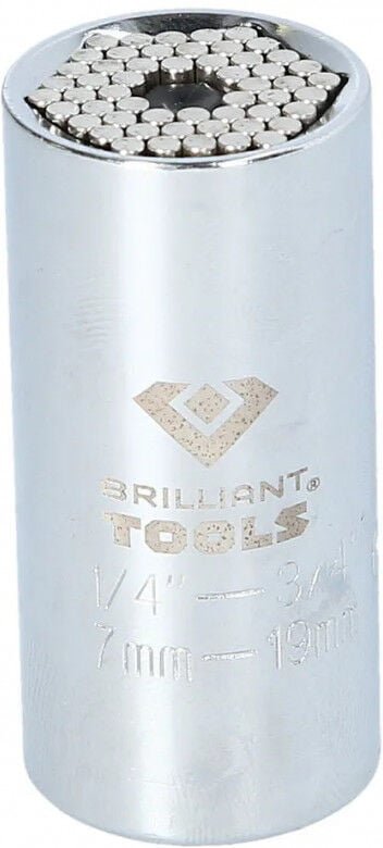 Thumbnail - Brilliant Tools - 3/8'-Universalsteckschlüssel, 7 bis 19 mm
