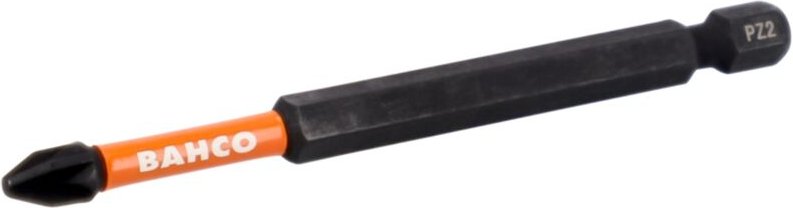 1/4 Torsion Bits für Pozidriv Schrauben 90 mm - PZ2 - 2 Stk./Blisterpackung - Bahco