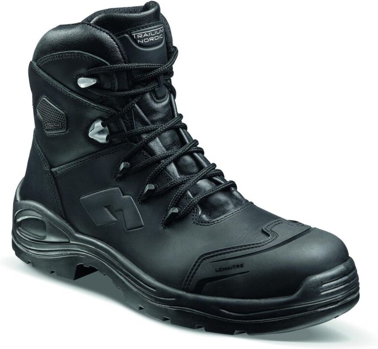 Hochsichere Sicherheitsschuhe NJORD S3 SRC Schwarz Größe 35