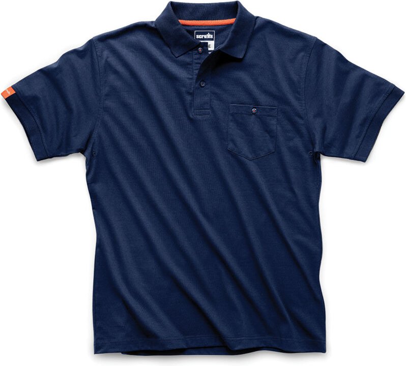 Polohemd "Eco Worker", marineblau Größe m