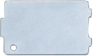 Feinteiler, ungeschlitzt, 74x50x1,5 mm