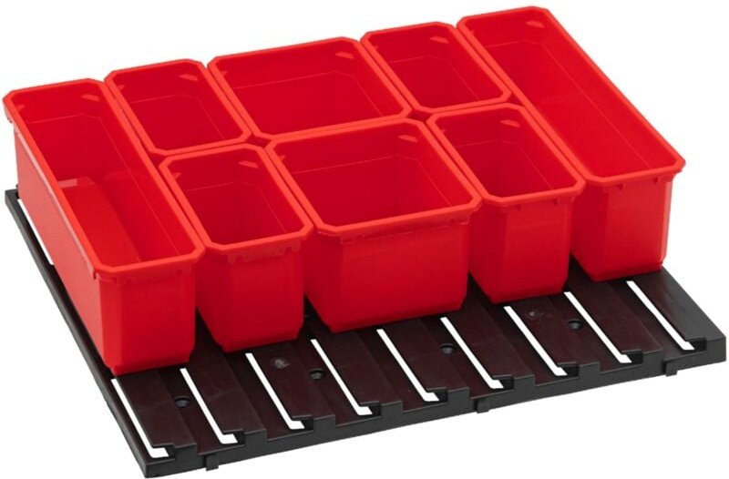 Toolbrothers - rhino Container Set Nr. 7 Werkstattwand mit 8 Behältern für rhino l Organizer Höhe xl