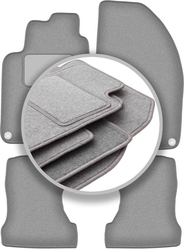 Autofußmatten aschgrau für: Lancia Kappa Coupé (1994-2001)