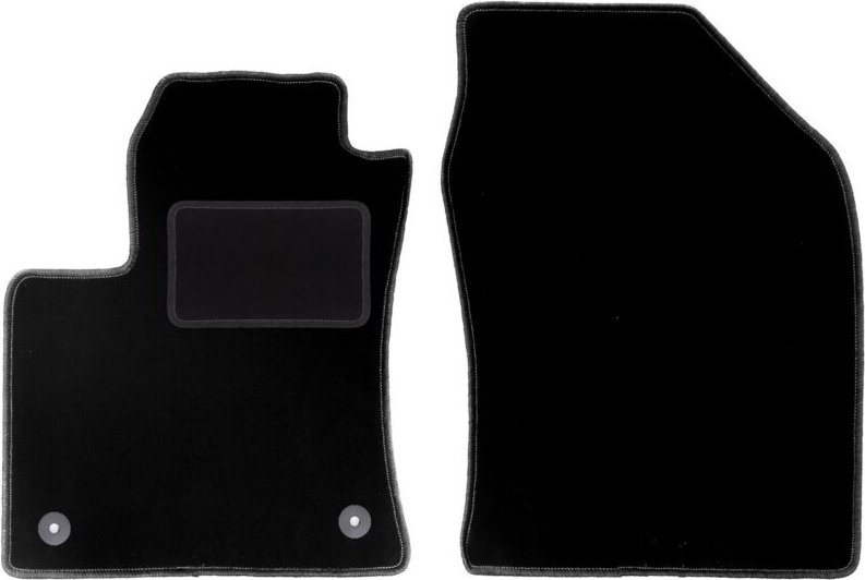 Vordere Matten schwarz für: Toyota Prius IV Fließheck (2017-)