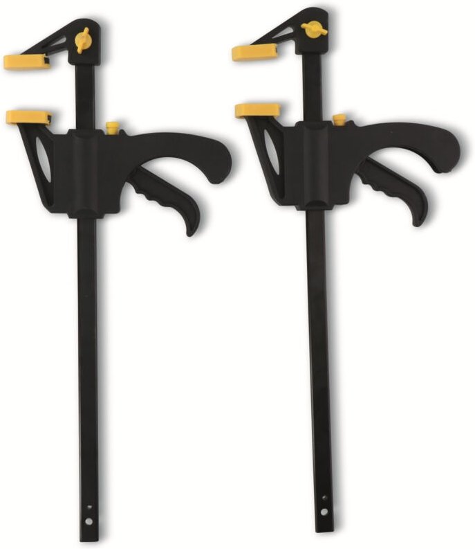 KINZO Schnellspannzwinge, 2 Stück, 30 cm