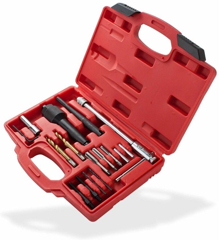 Dema - Glühkerzen Entfernungsset Satz Wechsel Ausbohr Reparatur Set M8/10 16 teilig