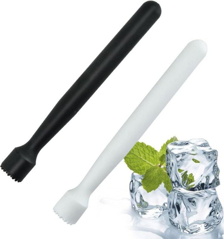 Stück Eiszerkleinerer, Cocktail-Stößel, manueller Cocktailmixer, Cocktails aus Kunststoff, Eisstößel, geeignet für Bars,...