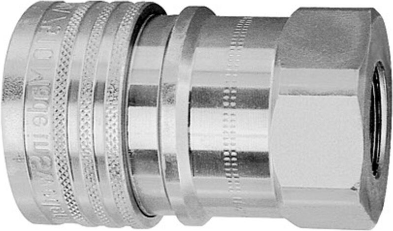 Hydraulikkupplung, Serie b, Stahl, g 1 ig, nw 20 - Riegler