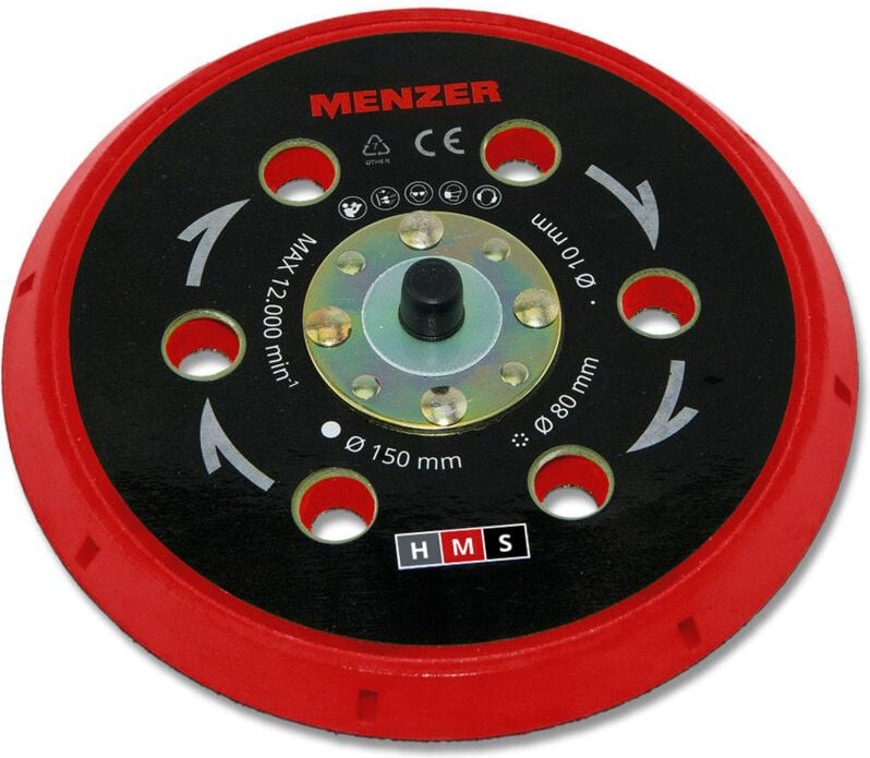 Multi-Loch-Schleifteller 150 mm Medium für den ets 150 5.0 und 2.5 - Menzer