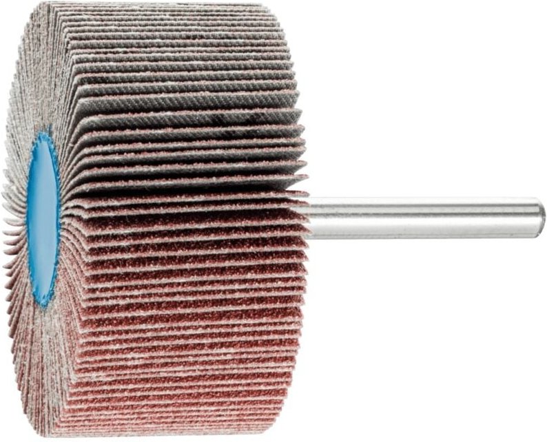Thumbnail - PFERD Korund Fächerschleifer F Ø 60x30mm Schaft-Ø 6 mm A80 für Feinschliff und Finish (1)