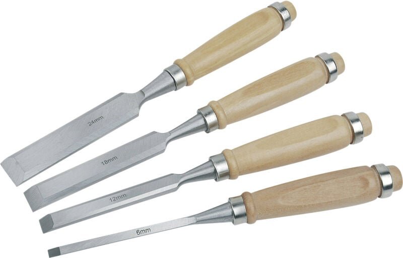 Brüder Mannesmann Stechbeitelsatz, 4-teilig M 609 Brüder Mannesmann M 609