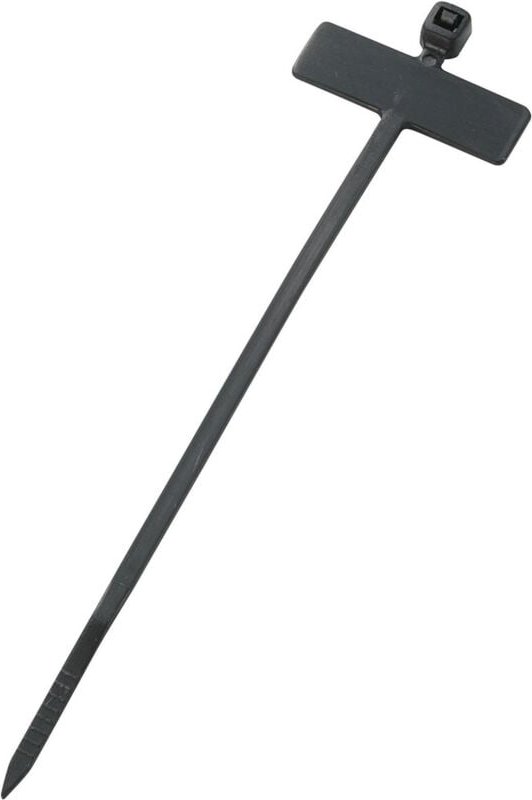 TRU COMPONENTS TE-6259740 Leitermarkierer Beschriftungsfläche: 24 x 10 mm Schwarz 1 St.