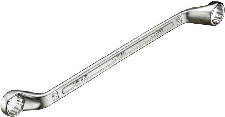 50805181980 Doppelringschlüssel, tief gekröpft